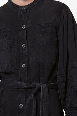 Abito chemisier in chambray slavato Moe