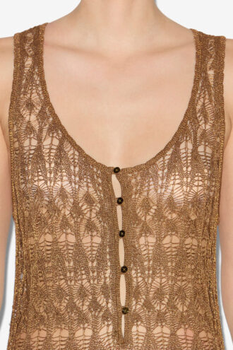 Abito lungo in maglia fine Pernille