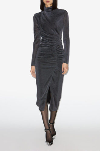 Abito lungo Jenisa in lurex