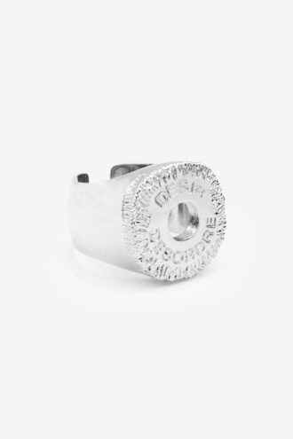 Anello Desir Man in ottone placcato argento