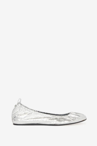 Ballerine in pelle metallizzata Belna