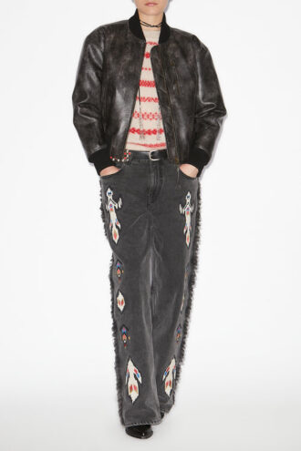 Bomber in ecopelle Crisley