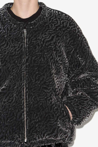 Bomber in velluto burnout Abelina
