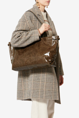 Borsa a tracolla in pelle Winna Tote