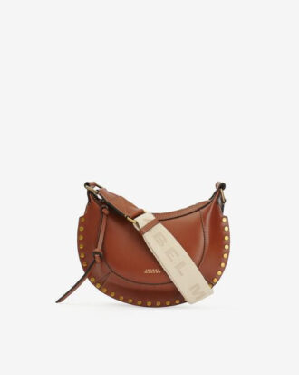 Borsa a tracolla mini moon in pelle