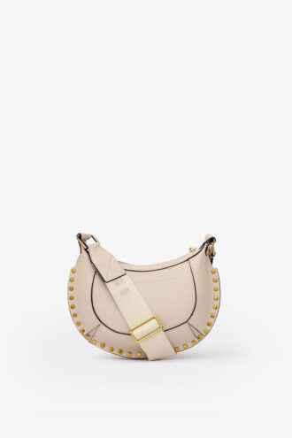 Borsa a tracolla mini moon in pelle