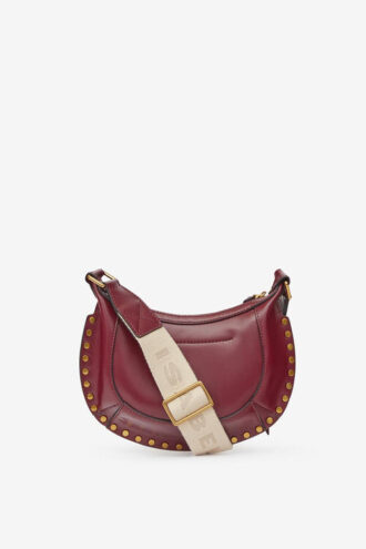 Borsa a tracolla Mini Moon in pelle di vitello