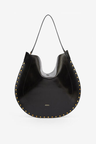 Borsa a tracolla morbida Oskan Hobo in pelle di vitello