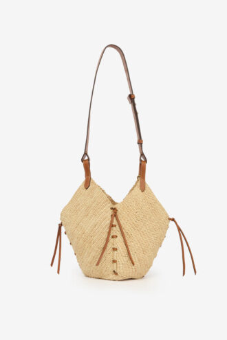 Borsa a tracolla Tampa Mini Raffia