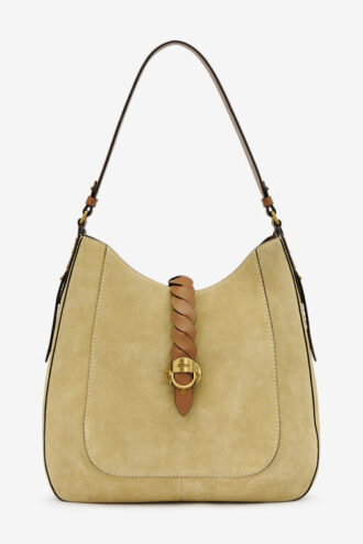 Borsa Altay Hobo in pelle scamosciata di vitello