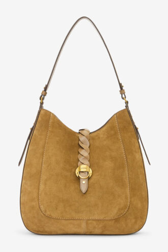 Borsa Altay Hobo in pelle scamosciata di vitello