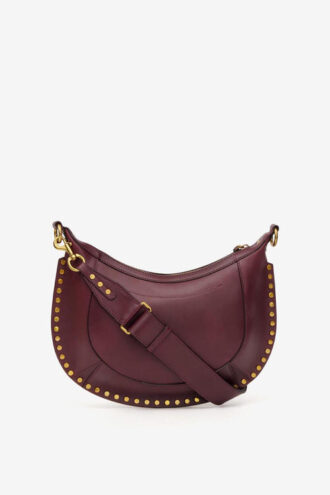 Borsa Naoko in pelle con borchie