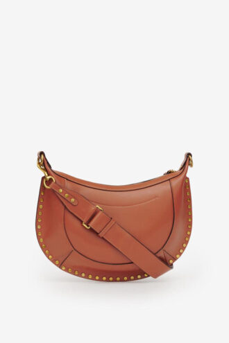 Borsa Naoko in pelle con borchie