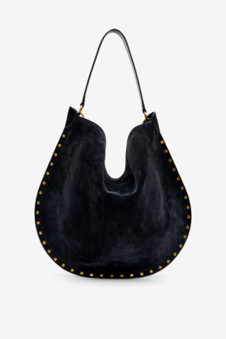 Borsa Oskan Hobo in morbida pelle scamosciata di vitello
