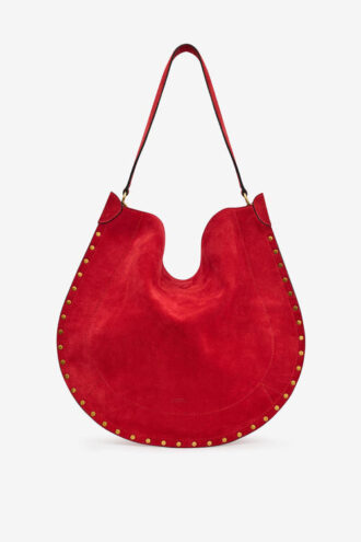 Borsa Oskan Hobo in morbida pelle scamosciata di vitello
