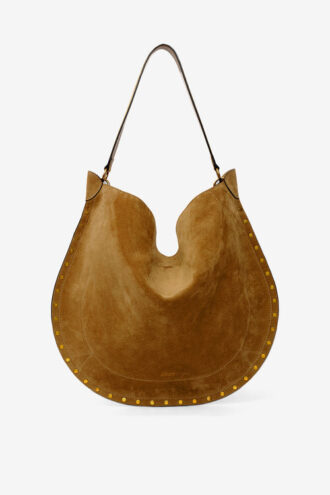Borsa Oskan Hobo in morbida pelle scamosciata di vitello