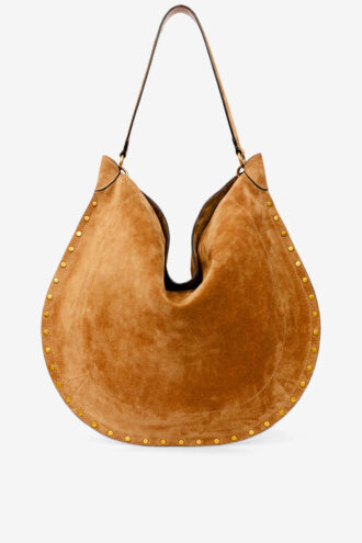 Borsa Oskan Hobo in morbida pelle scamosciata di vitello