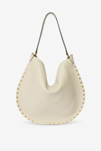 Borsa Oskan Hobo Soft in pelle di vitello martellata