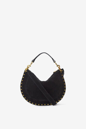 Borsa Oskan Soft Zip in pelle scamosciata di vitello