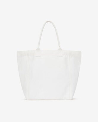 Borsa tote in tela con logo Yenky ricamato