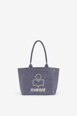 Borsa tote in tela di cotone con zip Yenky