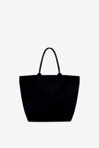 Borsa tote in tela Yenky con logo ricamato