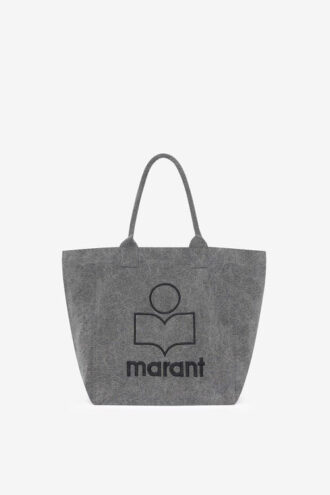 Borsa tote Yenky in cotone lavato con logo