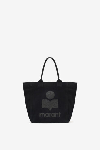 Borsa Yenky con zip in cotone con logo