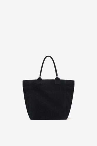 Borsa Yenky con zip in cotone con logo