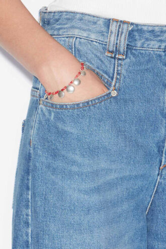 Bracciale Adriel in pietra naturale e ottone