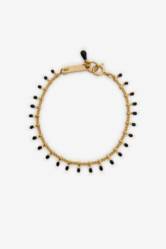Bracciale con catena in ottone finitura oro Casablanca