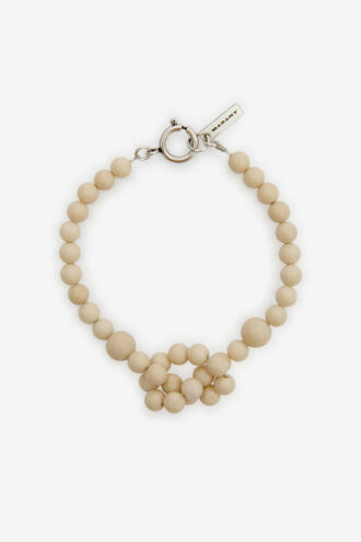 Bracciale con perle di pietra Noah