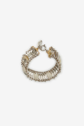 Bracciale largo Ailys Man con mini placche