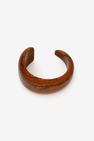 Bracciale rigido in legno Wonder
