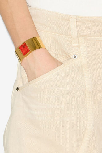 Bracciale rigido in ottone Halona