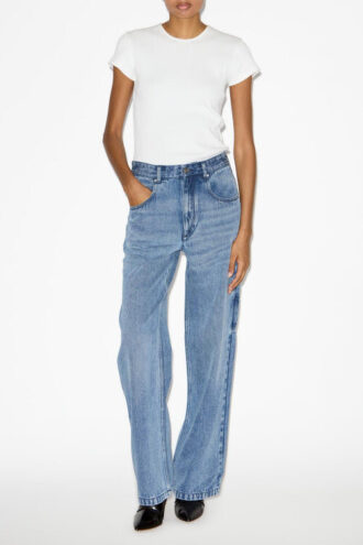 Bymara Jeans in denim fluidi e larghi