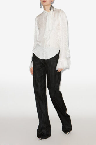 Camicetta Raphaella in jacquard di seta