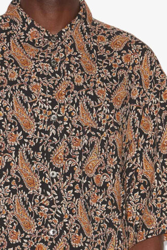Camicia a maniche corte stampata Vabilio