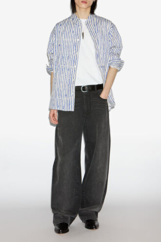 Camicia in cotone a righe Cybilio