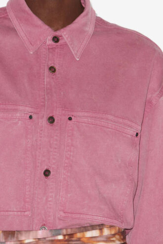 Camicia in jersey slavato Raquel