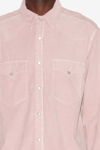 Camicia in velluto a coste Vasco