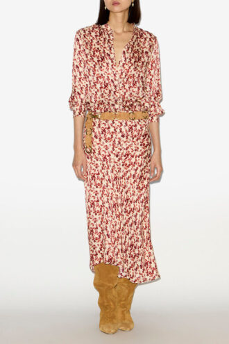 Camicia jacquard con motivi Ilda