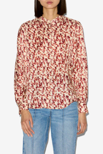 Camicia jacquard con motivi Ilda