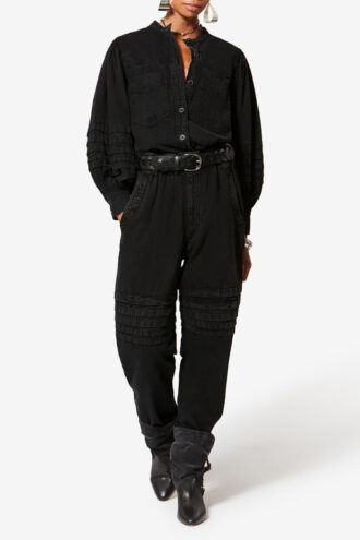 Camicia Mileda in chambray slavato