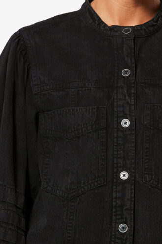 Camicia Mileda in chambray slavato