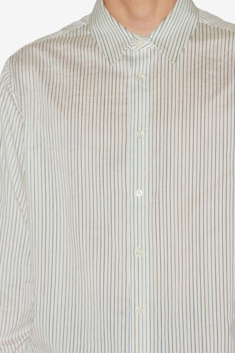 Camicia Nathan in cotone e seta a righe