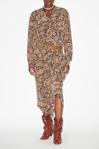 Camicia stampata fluida Catchell