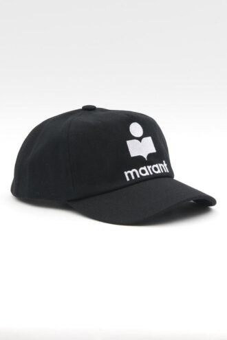 Cappellino in cotone ricamato con logo Tyron