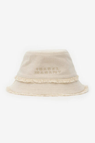 Cappello a secchiello in cotone Bergen con logo