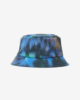 Cappello a secchiello ricamato con logo Haley